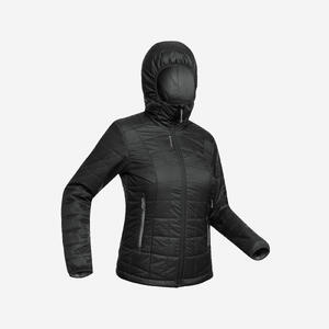 Chaquetón de Fútbol Kipsta FCOAT 100 mujer negro