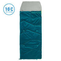 Kids' Sleeping Bag 10°C - MH 100 Blue
