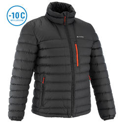 Men's Mountain Trekking Down Jacket Trek 500 - black