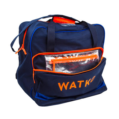 Спортивна сумка 60 л синя/помаранчева