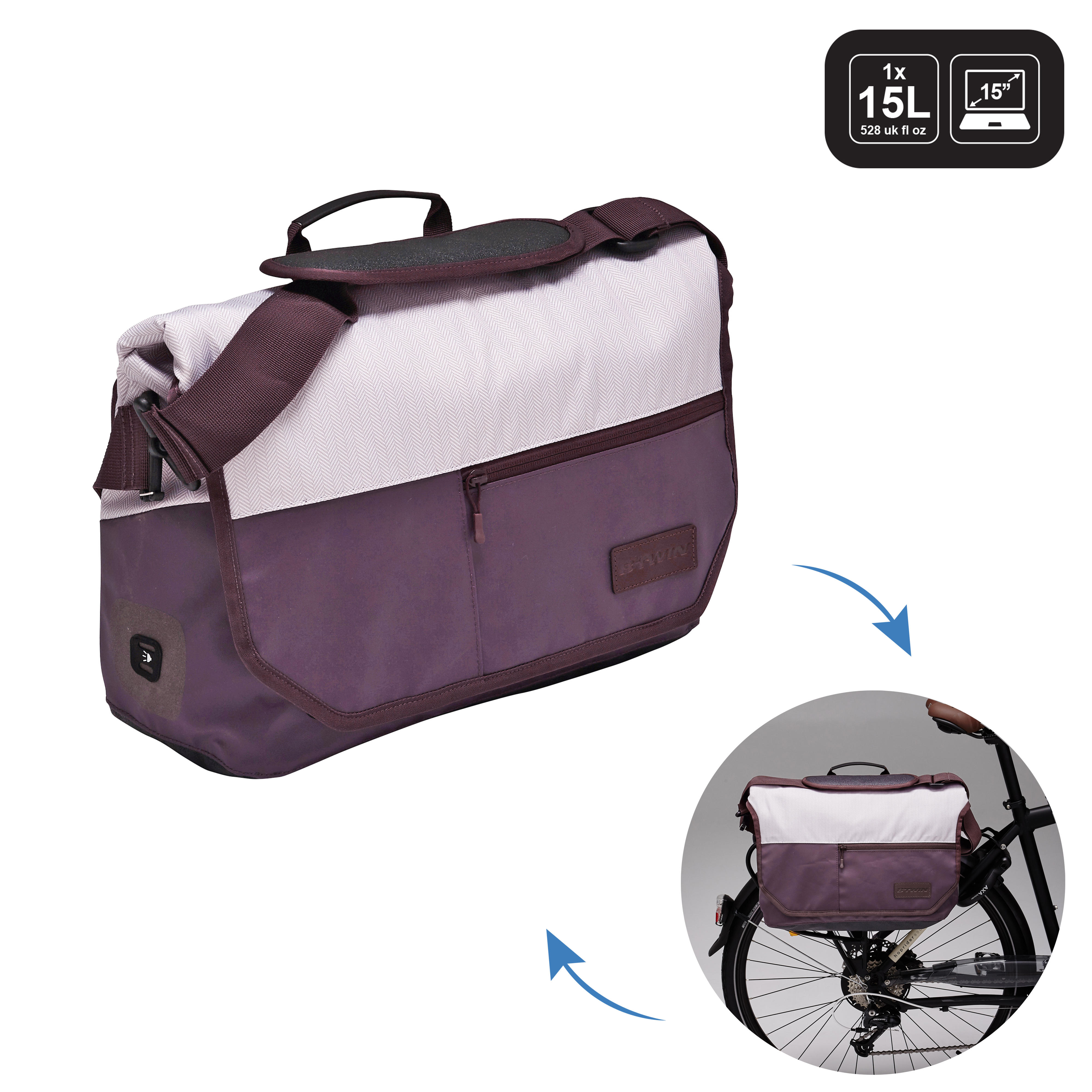 decathlon messenger bag