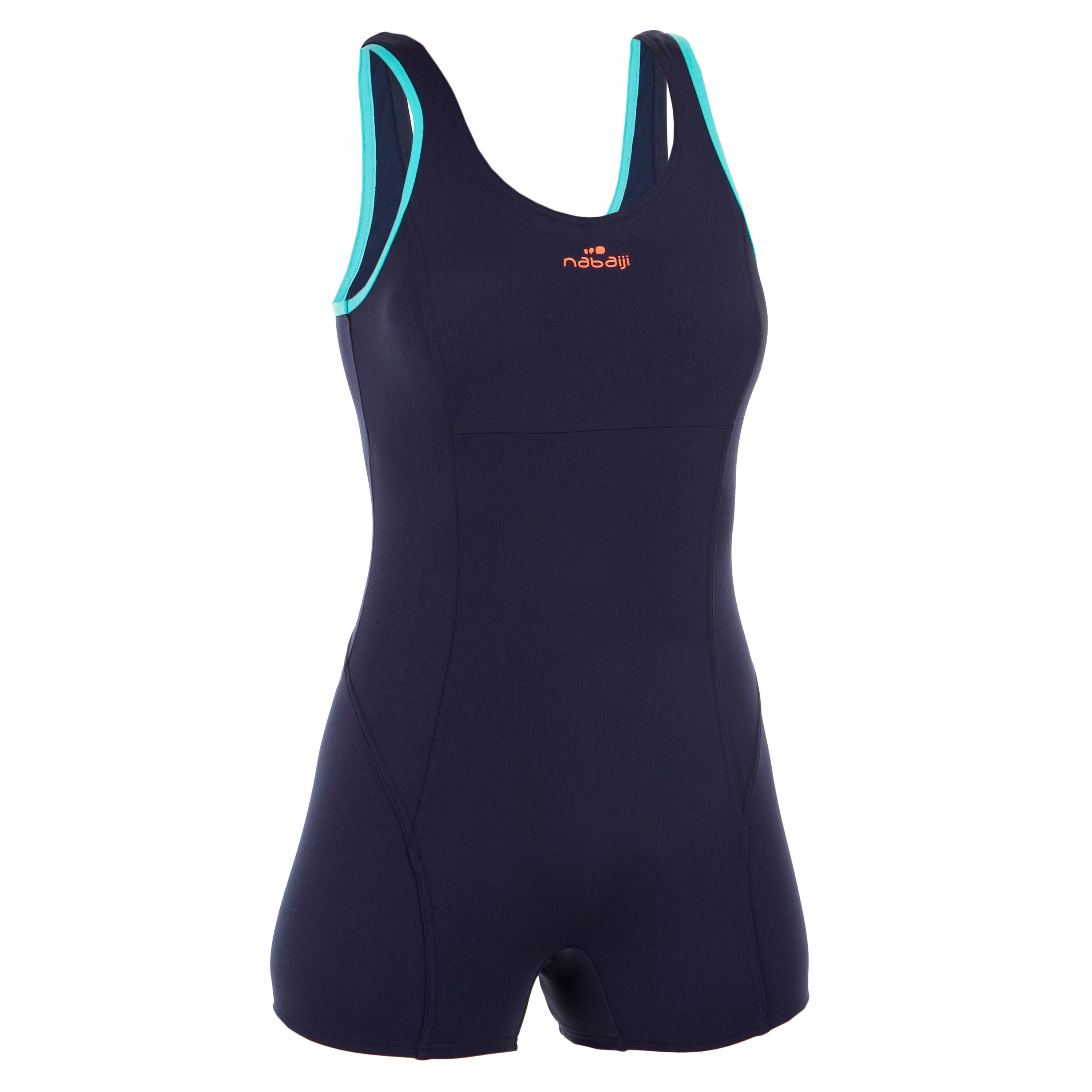 Traje de Baño Mujer Deportivo Aquagym Nabaiji Mika Shorty Pantalón Azul -  Decathlon