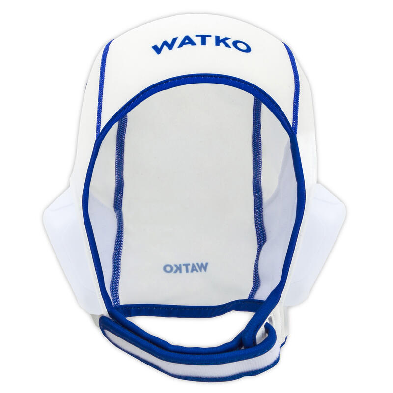 Gorro Waterpolo Easyplay Niños Blanco Velcro