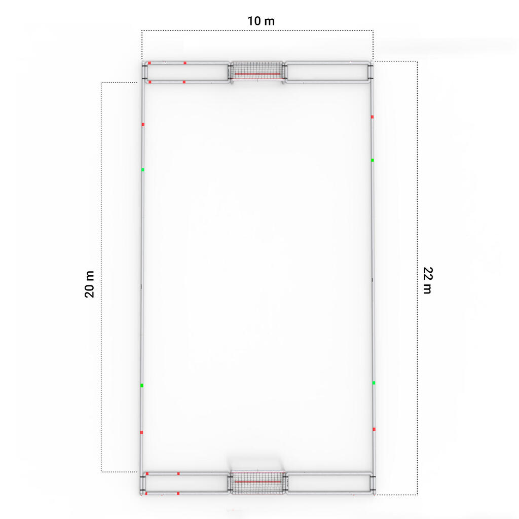 INFLATABLE WATER POLO PITCH 20 M X 10 M