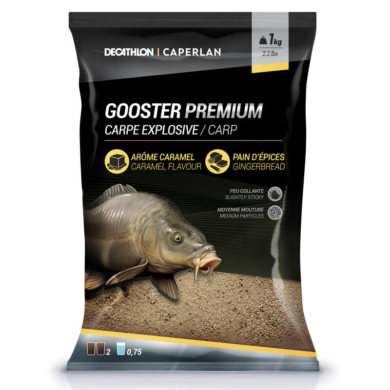 Zanęta na karpie CAPERLAN Gooster Premium Karmel 1 kg