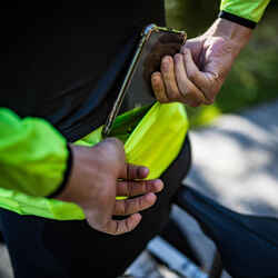 Men's Long-Sleeved Ultra-Light Road Cycling Windbreaker Racer - Yellow