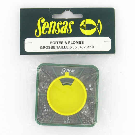 
      STILL/GB/QUIVER/BOLOGNESE FISHING WEIGHTS DISTRIBUTION BOX SENSAS
  