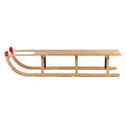 Traditional Wooden Sledge Davos 120 cm