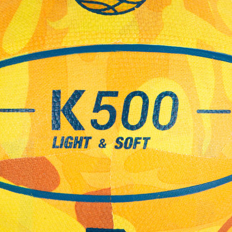 Баскетбольний м'яч дитячий K500 до 7 років жовтий