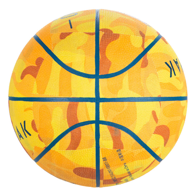Dětský basketbalový míč K500 žlutý