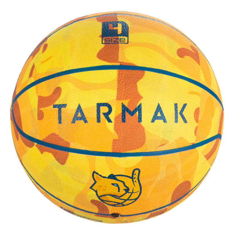 Dětský basketbalový míč K500 žlutý