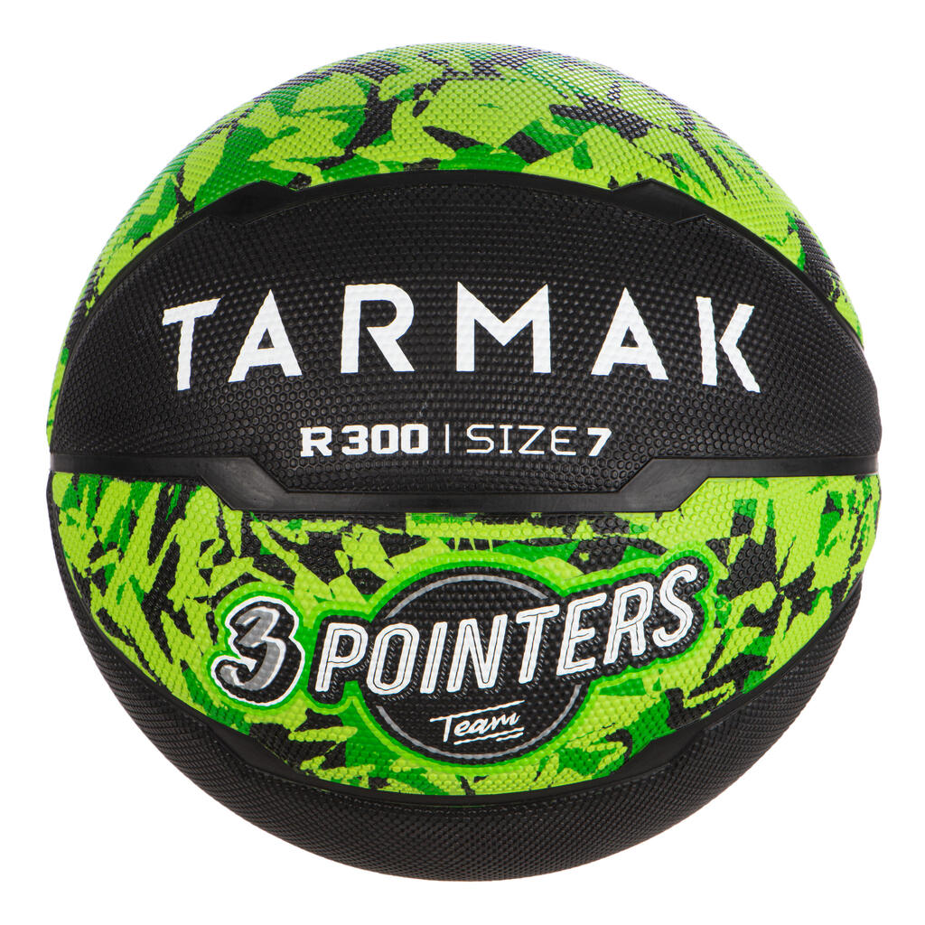 Men's Size 7 Basketball For Beginners Aged 13 And Up R300 - Green/Black