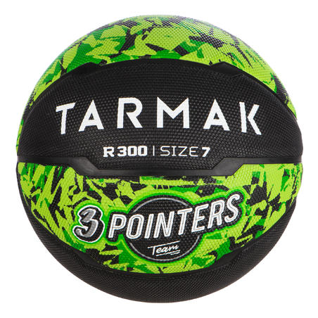Баскетбольний м'яч R300 для початківців, розмір 7 (від 13 років) - Зелений