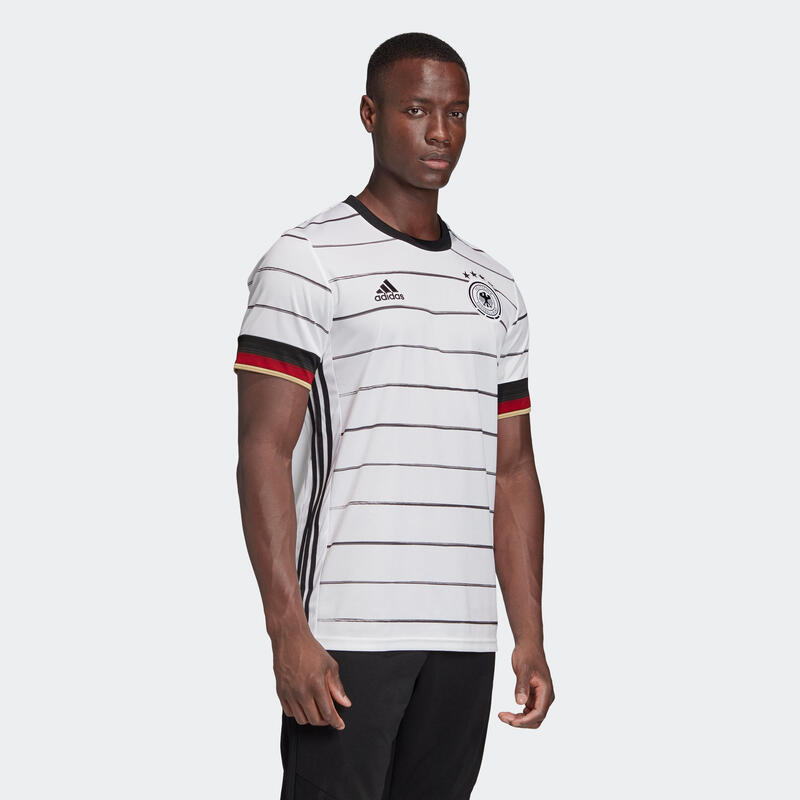 Voetbalshirt Duitsland thuisshirt EK 2020 wit/zwart