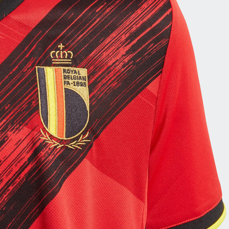 Tricou Fotbal Teren propriu Replică Belgia 2020 Adulți