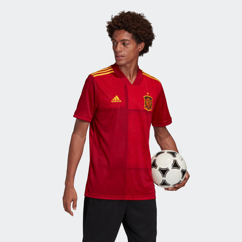 Adult Shirt 2020 - Spain Home ADIDAS - Decathlon