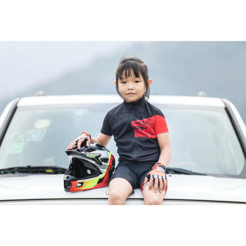 KIDS HELMET 900-black/yellow/red