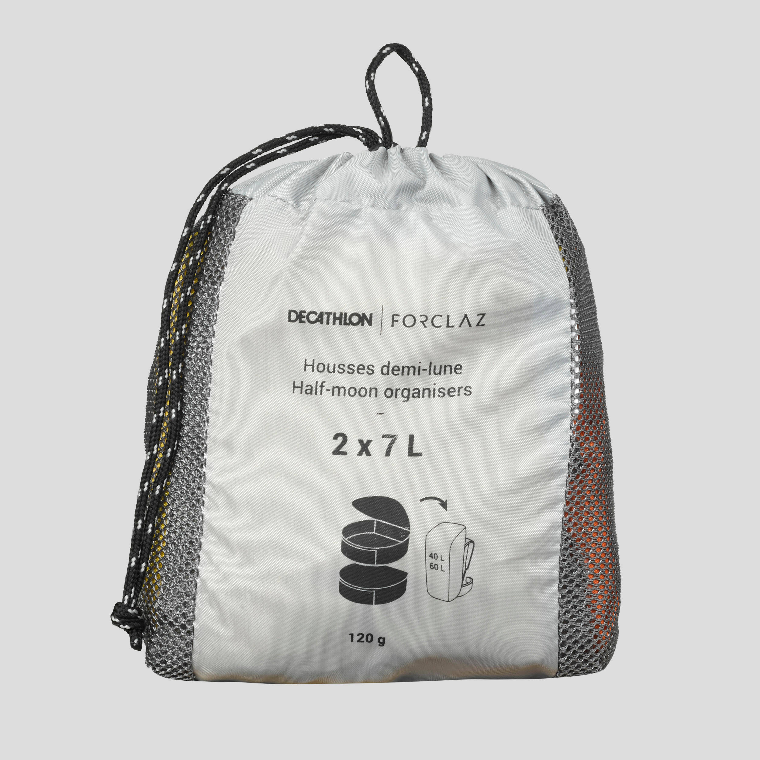 Storage Bag Half-Moon Shape - 2x7L -  3