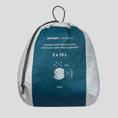 Half-Moon Waterproof Storage Bag 2-Pack - 2x15L