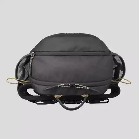 Travel Bum Bag 10L - Grey & Brown