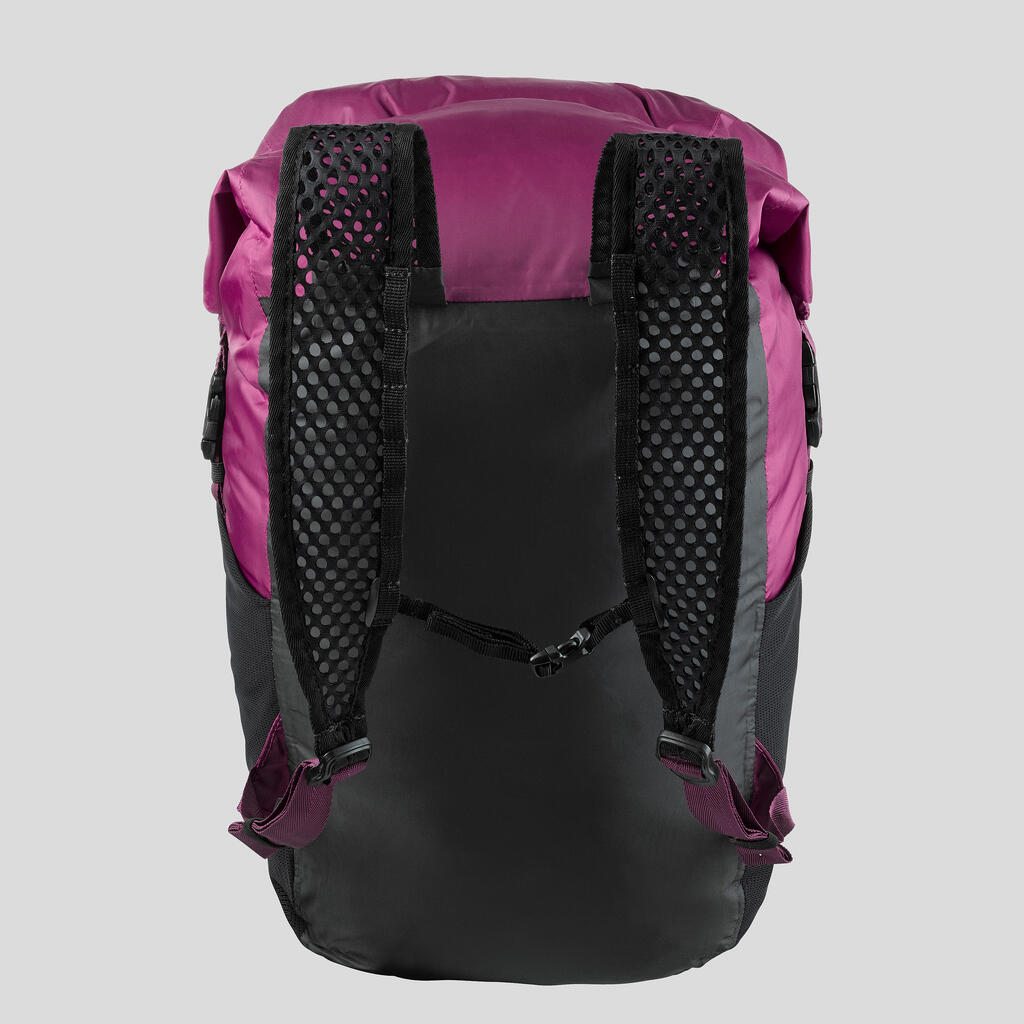 Sklopivi ranac Travel vodootporni zapremine 20 L - ljubičasti