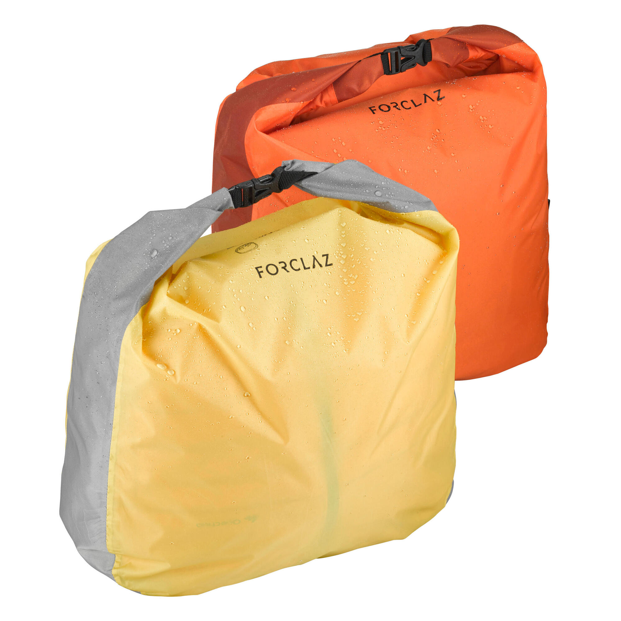 Trekking HalfMoon Waterproof Storage Bag 2Pack 2x15L forclaz