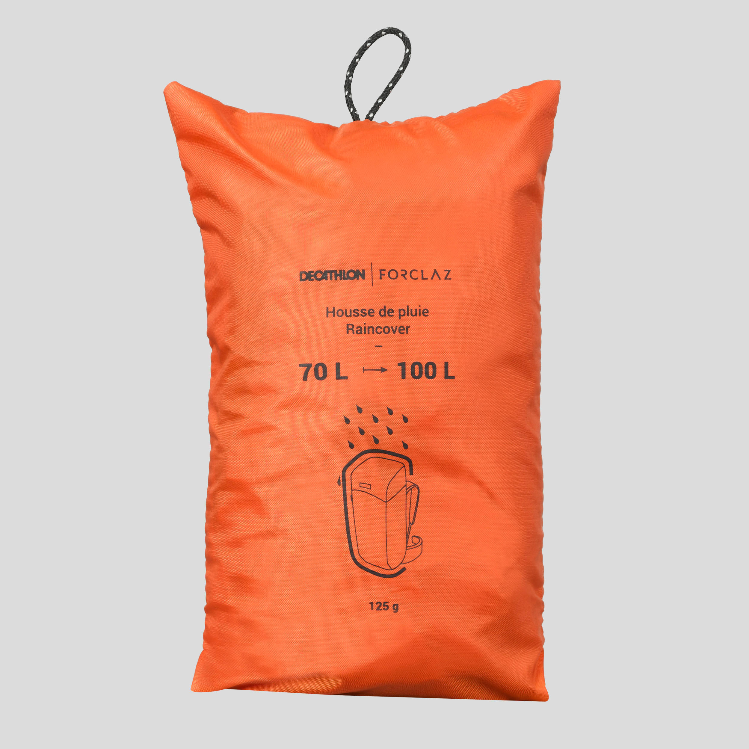 Basic Backpack Rain Cover 70–100 L  - FORCLAZ