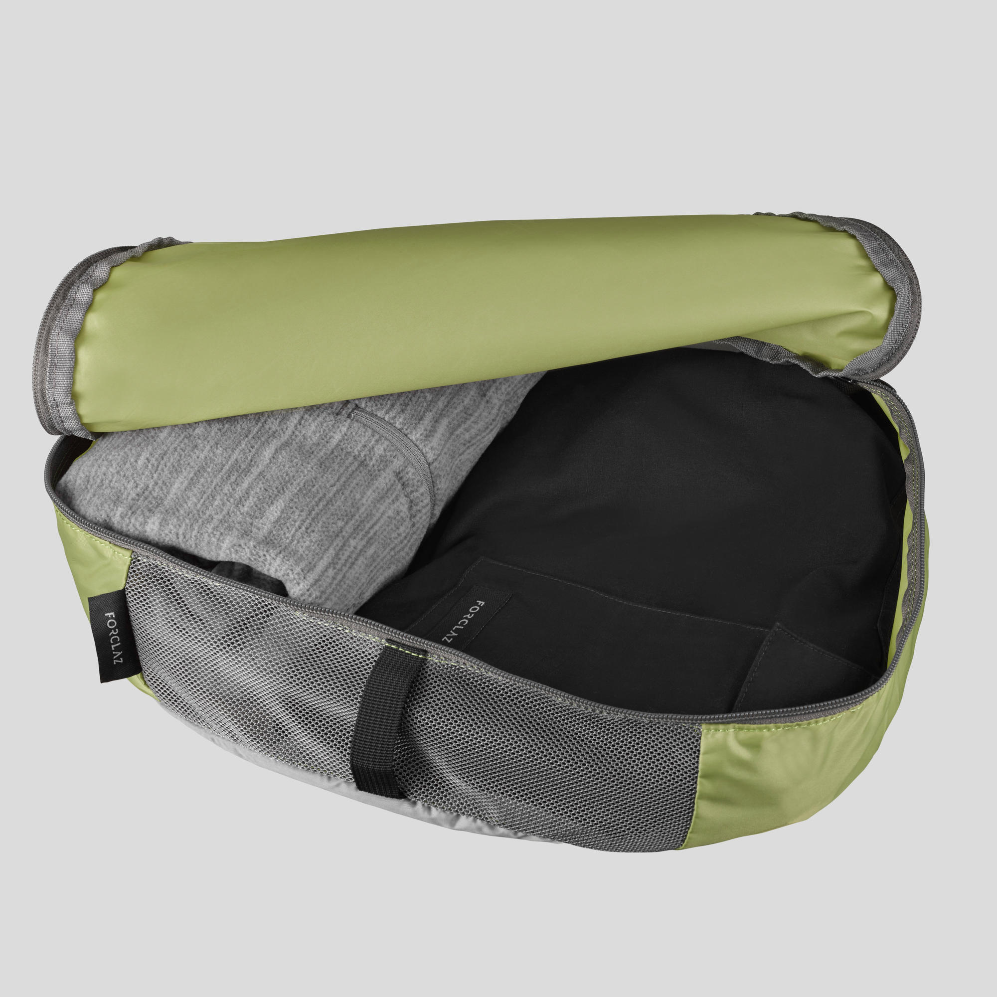 Set of 2 trekking storage bags - Half-moon - 2x15L