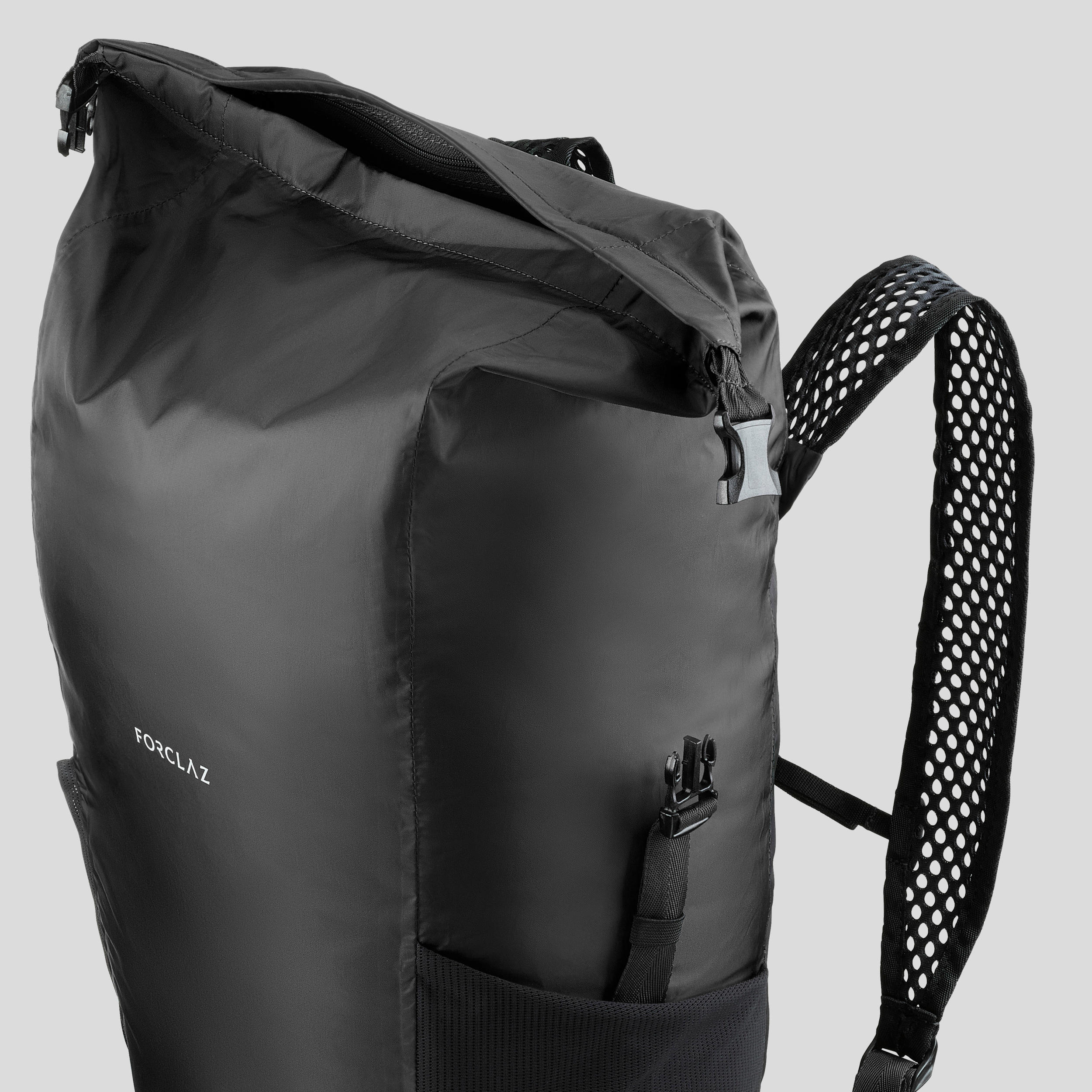 Sac à dos pliable et imperméable – 20 L noir - FORCLAZ