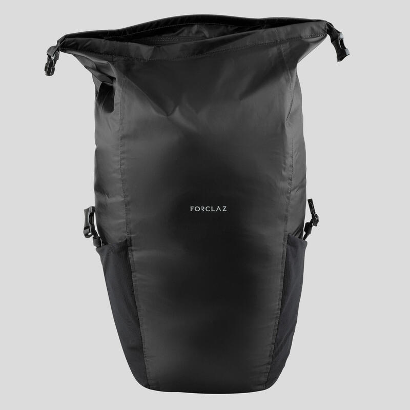 Rucsac de buzunar pliabil și impermeabil 20L, Travel negru
