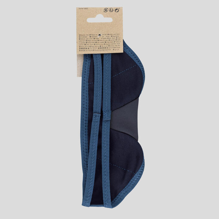 Travel Sleep Mask Blue FORCLAZ Decathlon