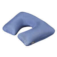 Almohada cojín de viaje trekking Forclaz hinchable Azul