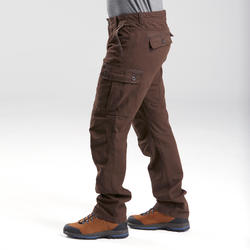 Pantaloni trekking cargo uomo TRAVEL100 WARM FORCLAZ | DECATHLON