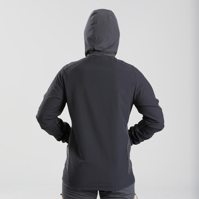 Softshell coupe-vent de trek montagne - MT900 WIND homme