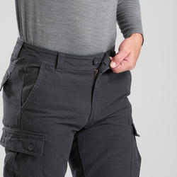 Pantaloni trekking cargo uomo TRAVEL100 WARM FORCLAZ | DECATHLON