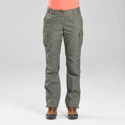 Women's Travel Trousers - Khaki