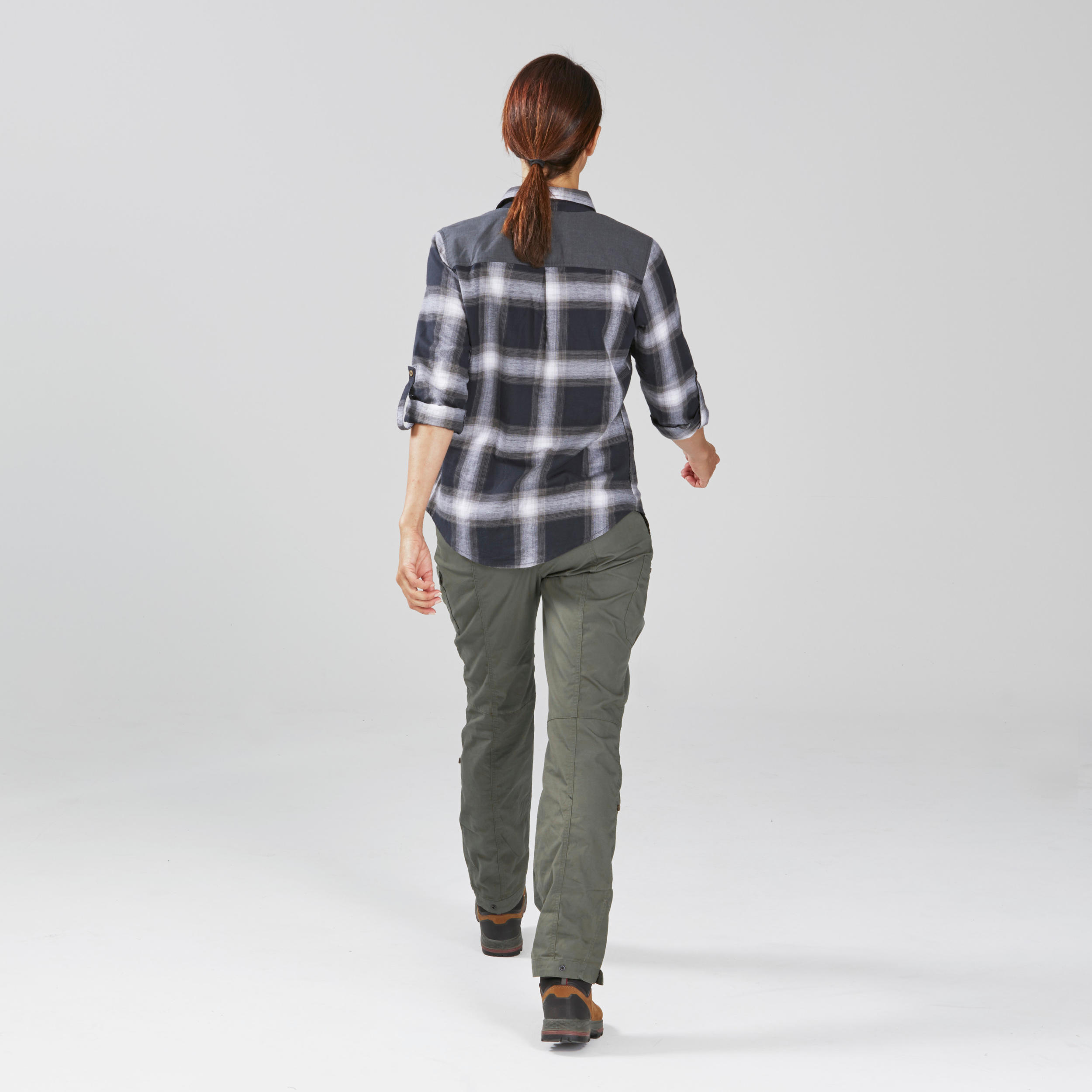 Women's Travel Trousers - Khaki 13/13