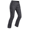 Women's Trekking Travel Trousers - TRAVEL 100 Grey