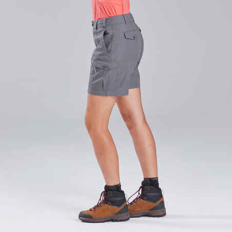 Women's Travel Shorts - Grey