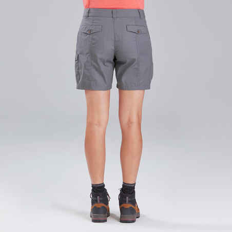 Women's Travel Shorts - Grey