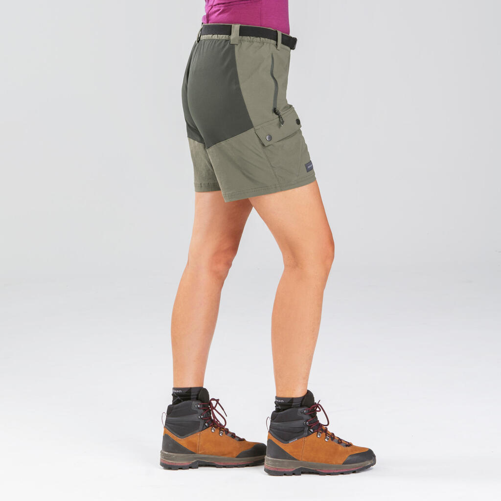 Women's Walking Shorts - Khaki