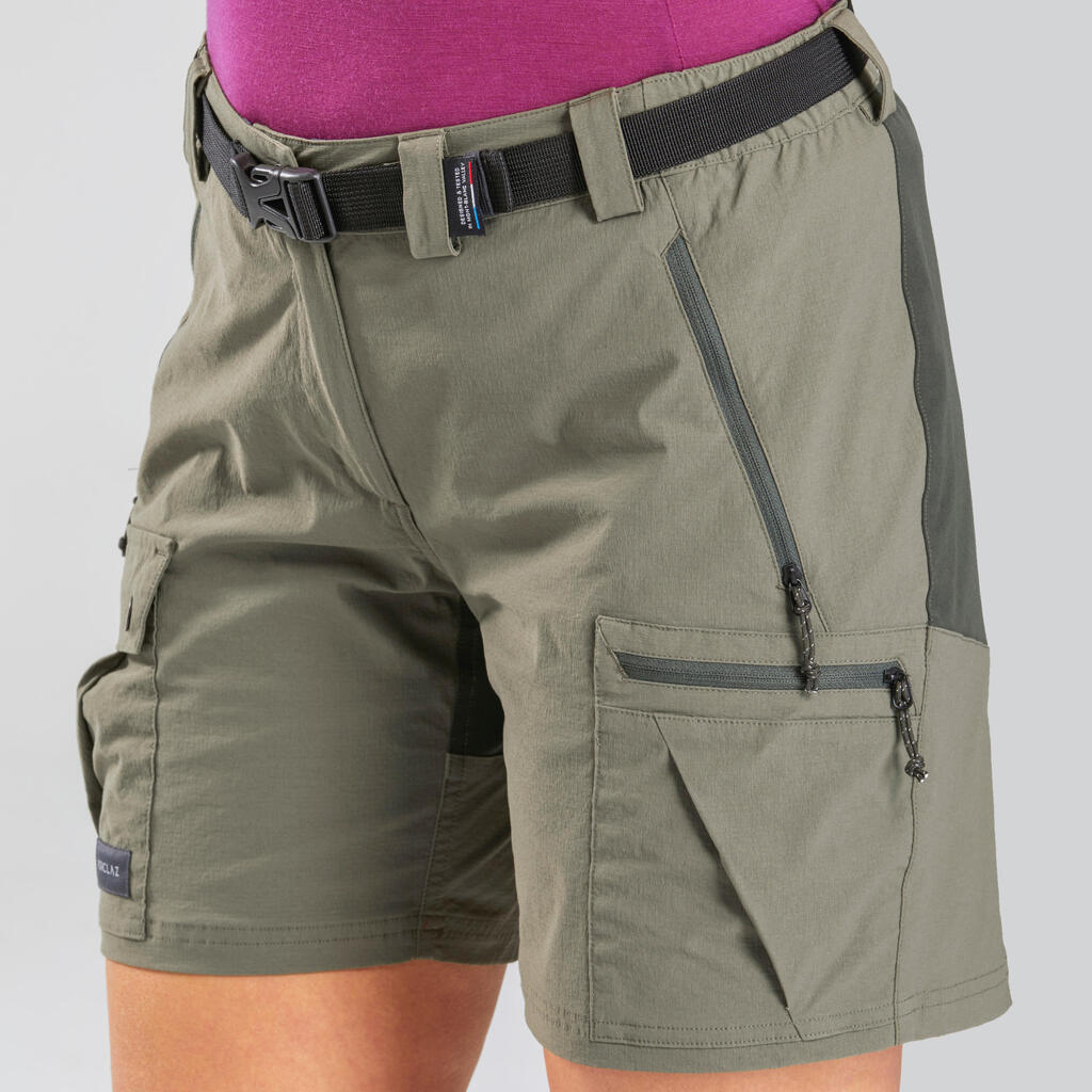 Women's Walking Shorts - Khaki