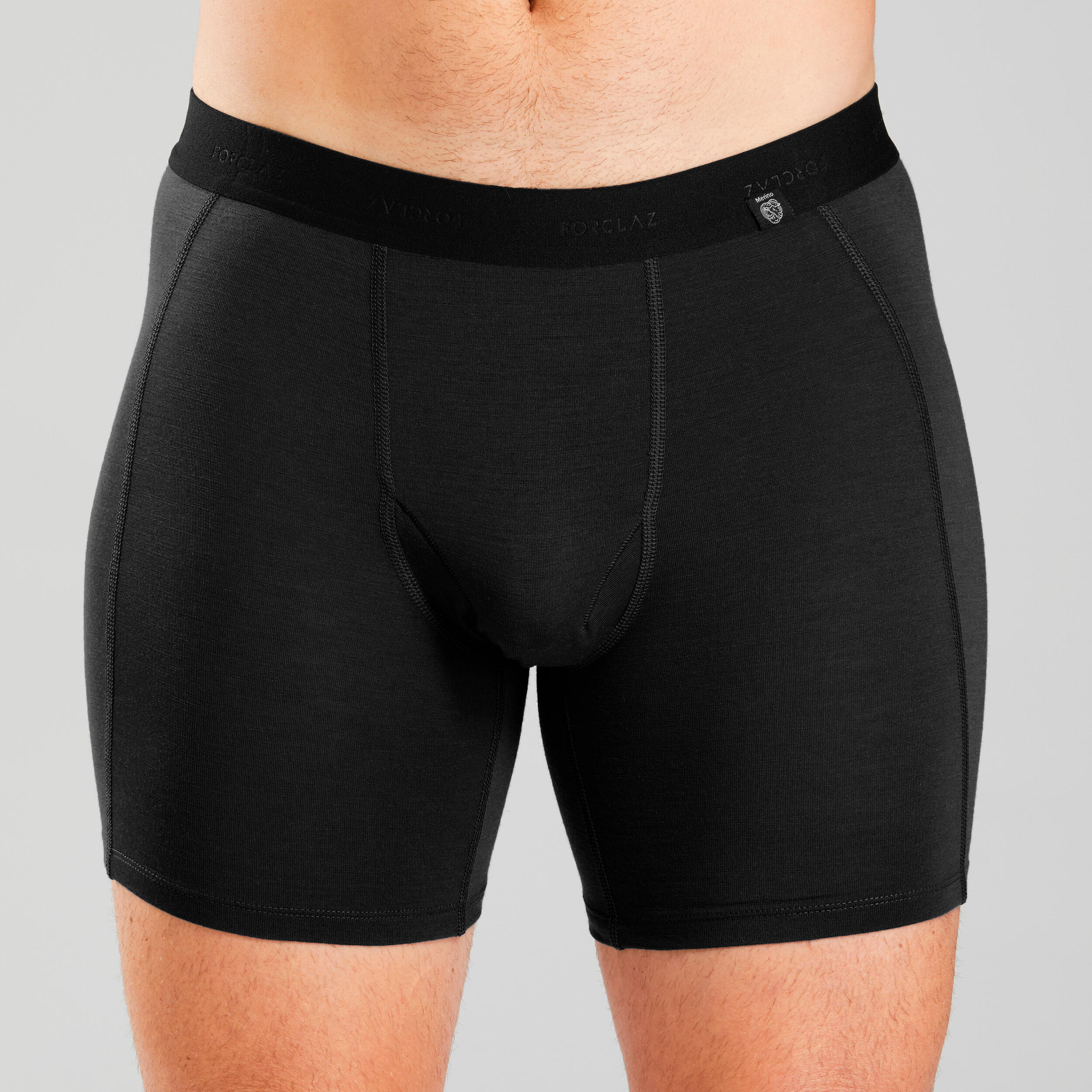 FORCLAZ Unterhose Boxershorts Herren Merinowolle Trekking – MT500 | 03583787865262 FORCLAZ Unterhose Boxershorts Herren Merinowolle Trekking – MT500 | 03583787865262
