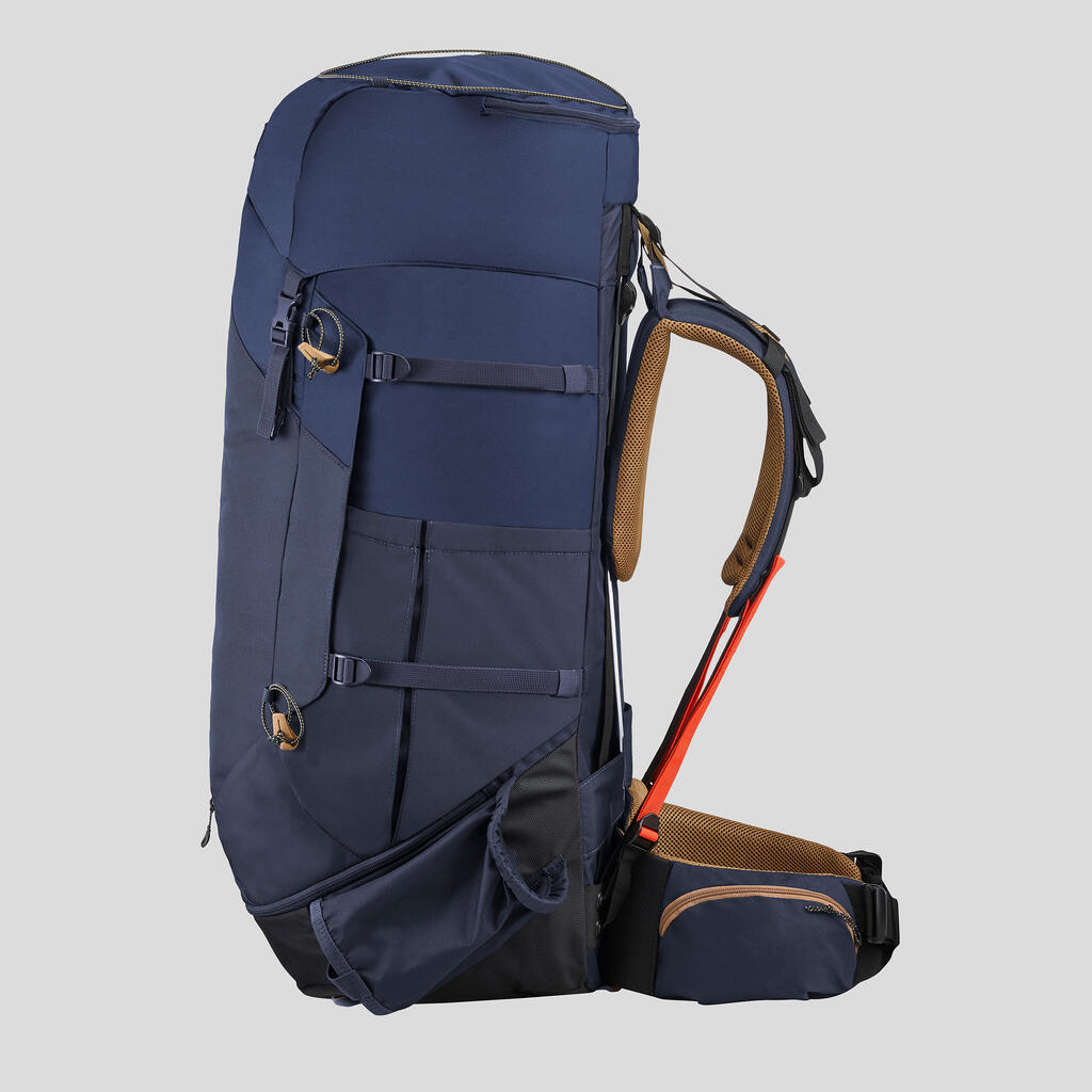 Vyriška turistinė kuprinė „Trek 100 Easyfit“, 90 l