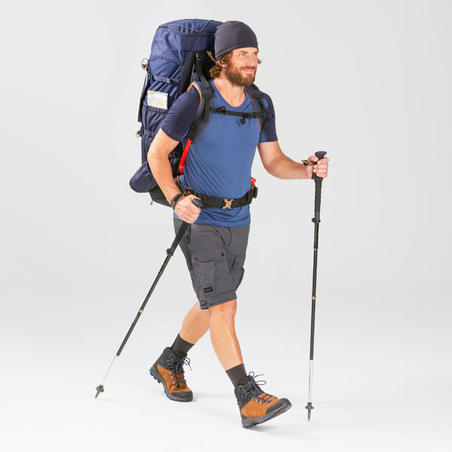 Рюкзак чоловічий Trek 100 Easyfit для гірського трекінгу 90 л синій