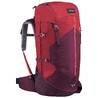 Women Trekking Backpack Trek 100 50 Litre  Easyfit-Red