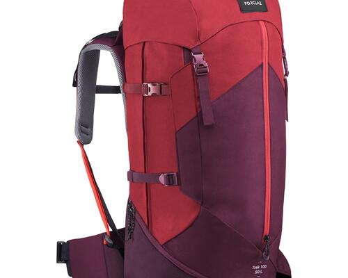 FORCLAZ W Backpack Trek100 50L - Red SS20