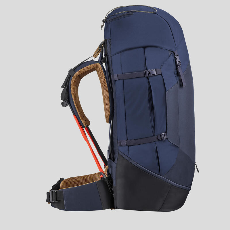 Trekkingrugzak - Backpack voor trekking heren 90 liter MT100 Easyfit
