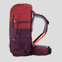 Women's Trekking Backpack 50 L - MT100 EASYFIT