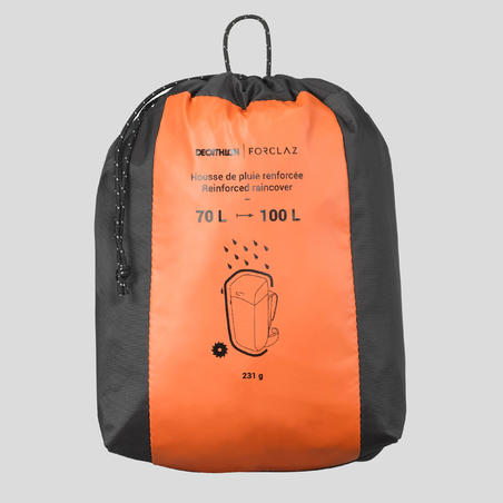 Чохол для посиленого захисту рюкзака від дощу та транспортування, 70-100 л